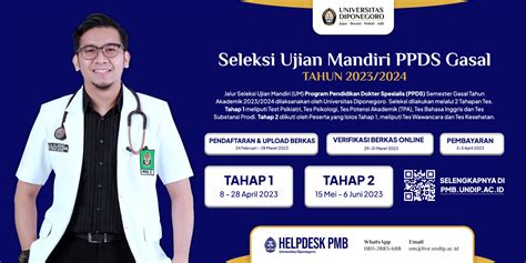 jadwal ujian mandiri undip 2023