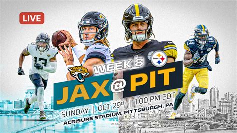 jaguars vs steelers live stream