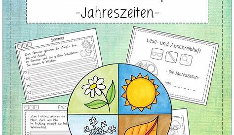 Ein Jahr, vier Jahreszeiten, zwölf Monate | Deutsch lernen, Lesen