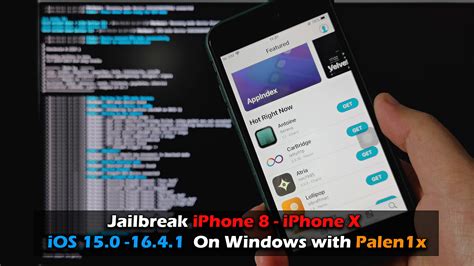 jailbreak iphone 8 ios 16.3.1 windows