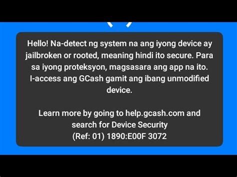 Jailbroken Device Error