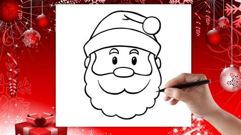 Jak narysować Świętego Mikołaja krok po kroku za pomocą ołówka?