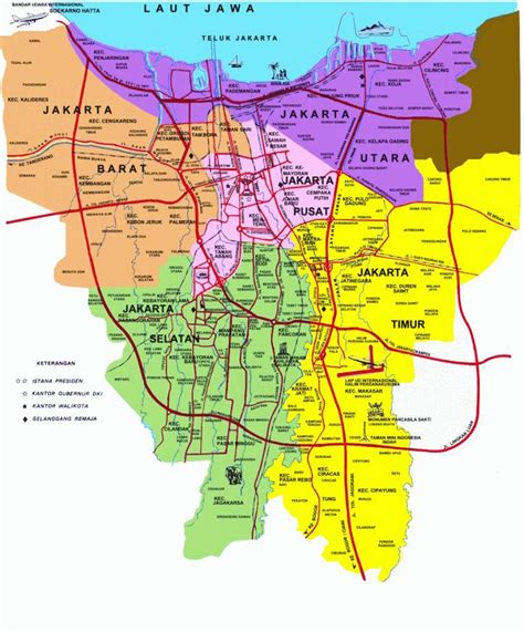 jakarta map pdf