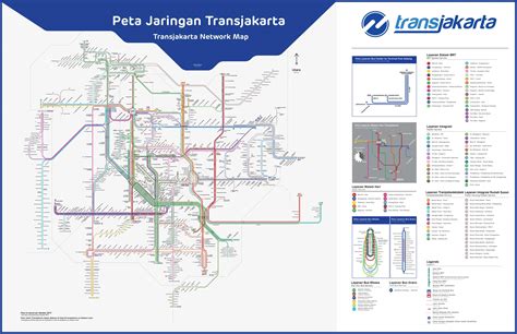jakarta public transportation integration map