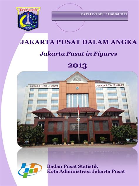 jakarta pusat dalam angka 2013