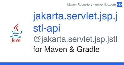 jakarta servlet jsp maven dependency