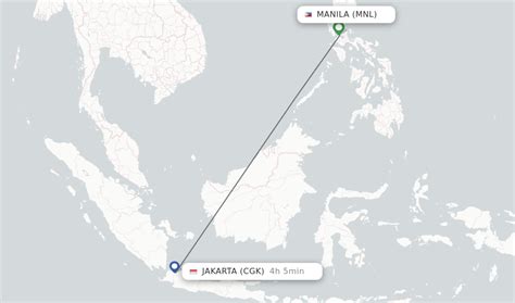 jakarta to manila time