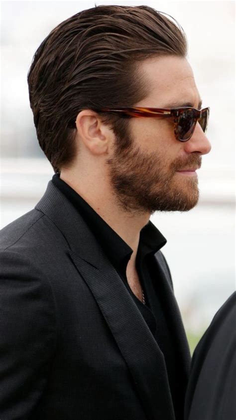 jake gyllenhaal slicked back hair