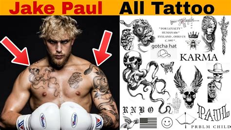 jake paul new tattoo 2024