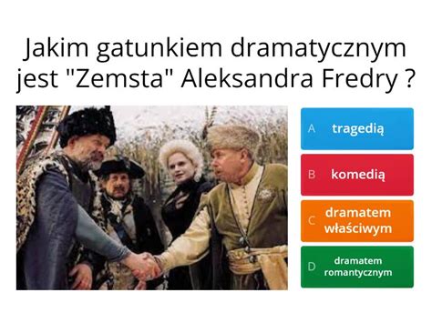 jakim gatunkiem jest zemsta