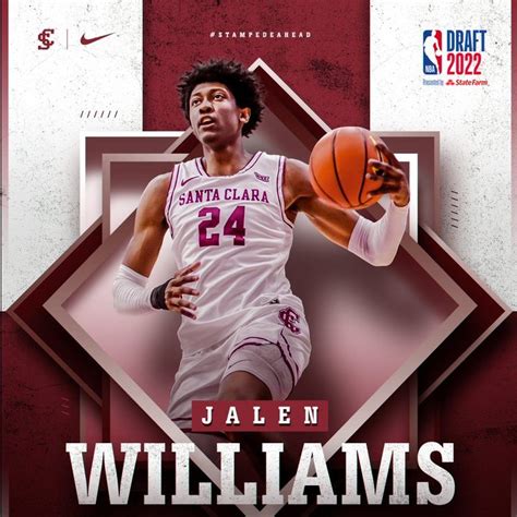 jalen williams santa clara nba draft