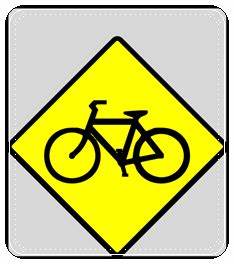 Mengendarai Sepeda di Jalur Bersepeda