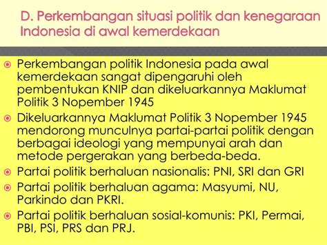 Jalur Politik Kemerdekaan Indonesia
