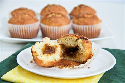 Jam Coconut Muffins
