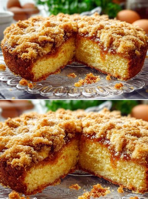 Jam Crumb Cake