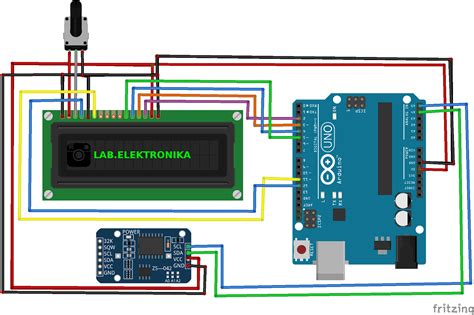 Jam Digital Lcd 16X2 Arduino