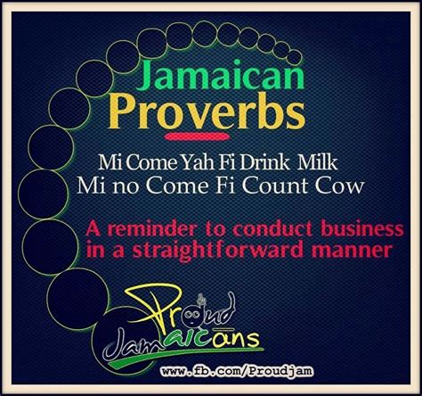 jamaican sayings and quotes