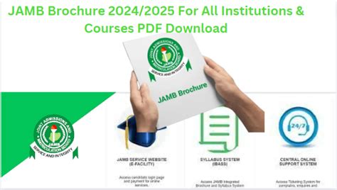 jamb brochure 2024 pdf download