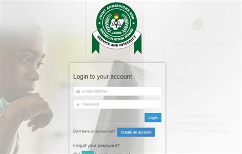 jamb portal using registration number