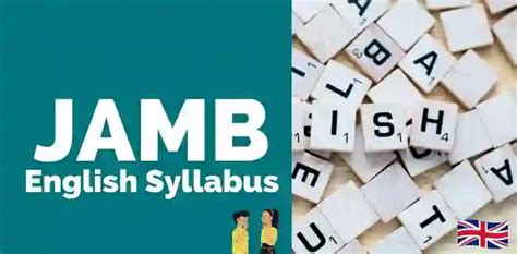 jamb syllabus for english language 2024