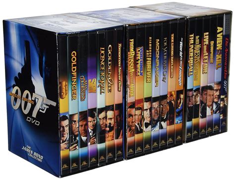 james bond collection dvd box set