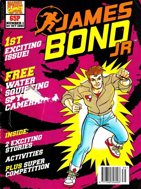 james bond jr. comics list