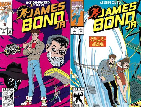 james bond jr. comics series