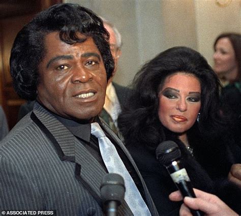 james brown and his wife