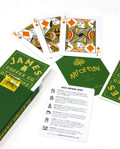 James Coffee Playing Cards