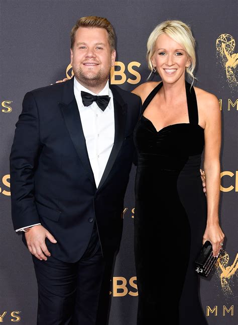 james corden and his wife