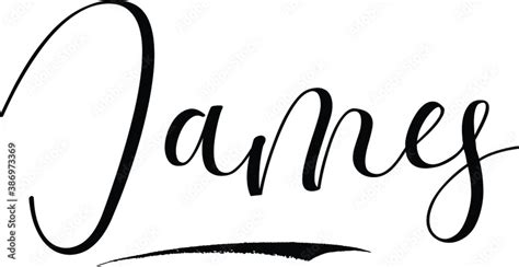 james cursive