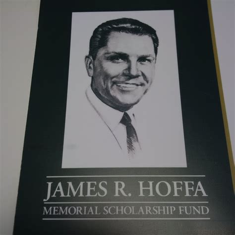 james hoffa memorial scholarship fund