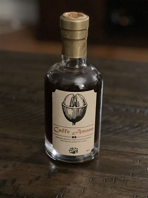 James Hoffmann Coffee Amaro