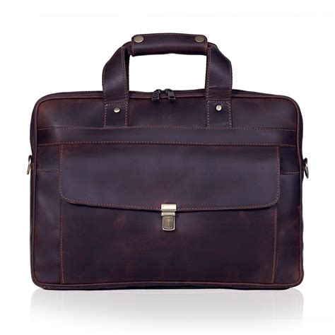 James Leather Briefcase