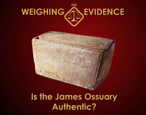 james ossuary proven authentic