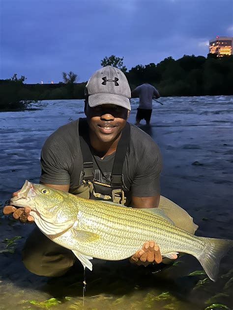 james river fishing report