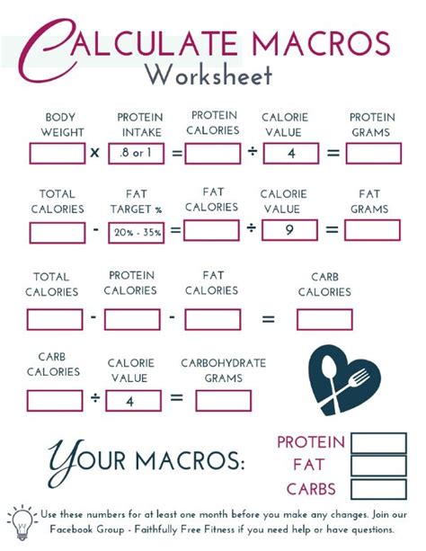 james smith calorie calculator macro