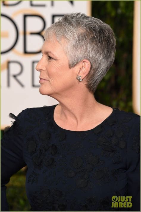 Jamie Lee Curtis Haircut Front And Back View Wavy Haircut