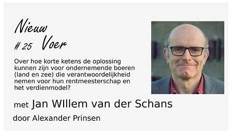 Jan Pieter van der Schans