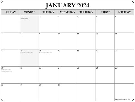 jan 2023 calendar with federal holidays