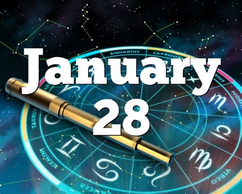 Jan 28th Horoscope