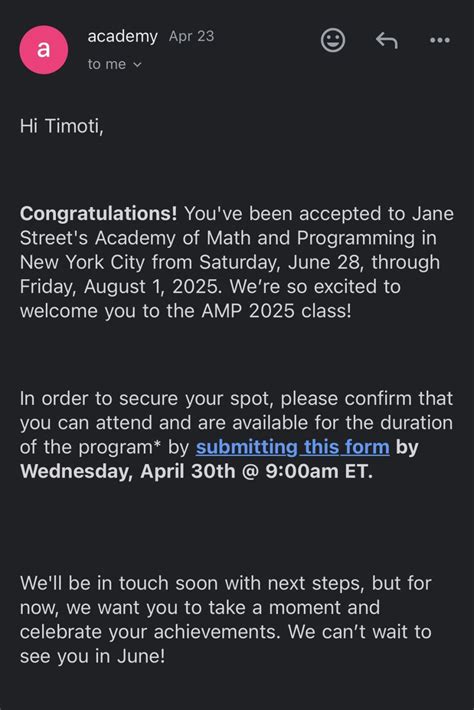 Jane Street Amp Program