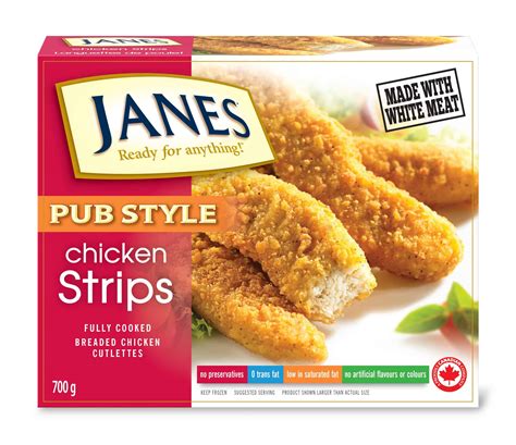 Janes Breaded Chicken Strips