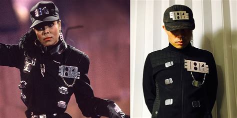 Jackson RhythmNation costume (on right) Made by LorryinLA