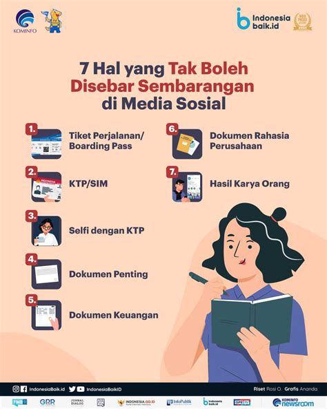 jangan memasukkan informasi pribadi ke pihak yang tidak dikenal