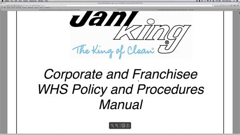 Jani King Safety Manager