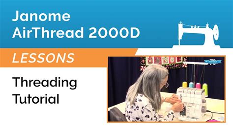 Janome Airthread 2000D Threading