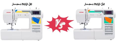 Janome C30 Vs Mod-30