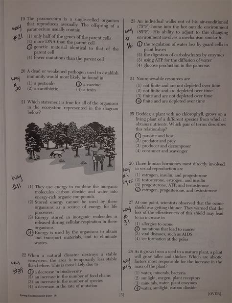 Unglaublichsten January 2023 Living Environment Regents Answer Key Ideen