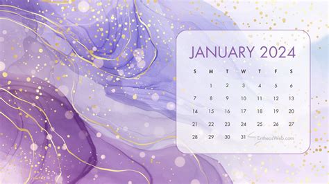 January 2024 Calendar Wallpaper Desktop 2024